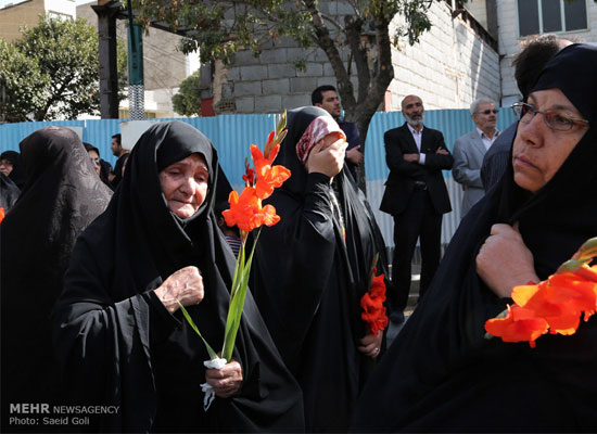 تشییع پیکر سجاد زبرجدی